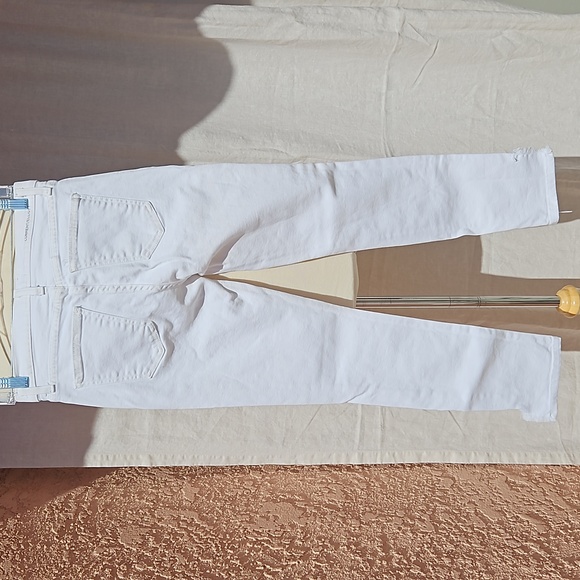 Current/Elliott white skinny jeans high waist size 26 - Picture 5 of 15
